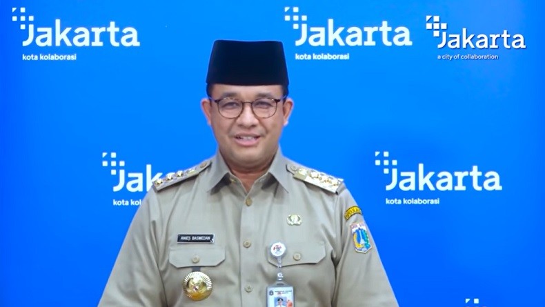 Anies Unggah Gambar Hitam 402: Panjatkan Doa Terbaik untuk Awak KRI Nanggala