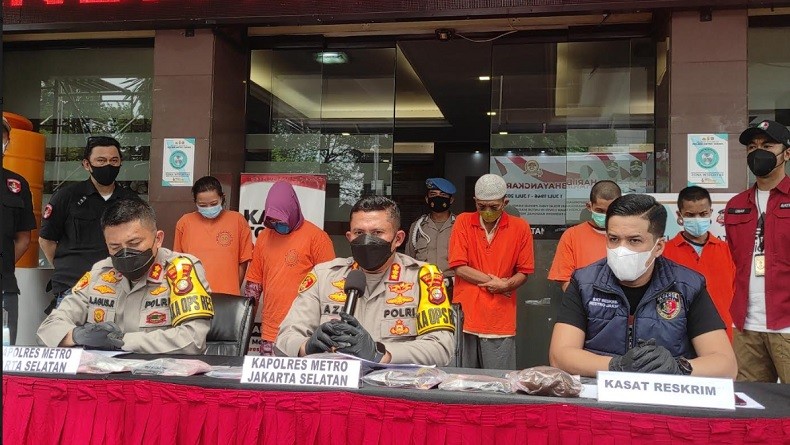 Lima Orang Ditangkap Kasus Pencurian Modus Kopi Bius, Dua Residivis