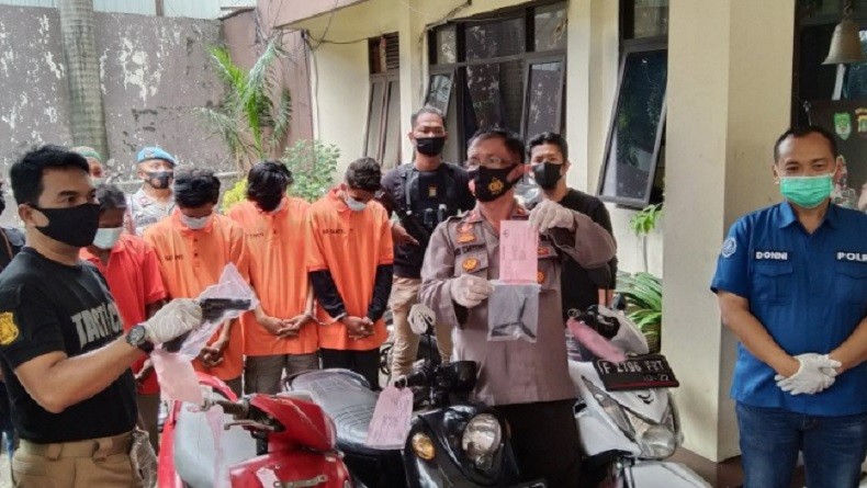 Komplotan Pencuri Motor di Tebet Ditangkap, Sasaran Pelaku Rumah Kos dan Pinggir Jalan
