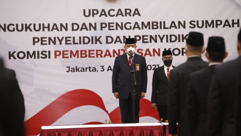 Ketua KPK Pimpin Pengukuhan dan Pengambilan Sumpah 78 Penyelidik, 112 Penyidik