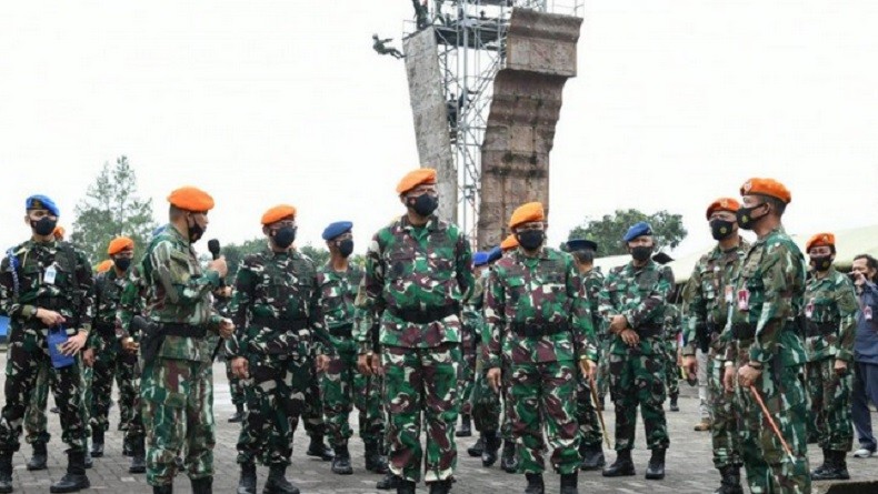 Tinjau Pusdiklat Paskhas, KSAU: Korpaskhas Ujung Tombak Kekuatan Operasi Matra Udara