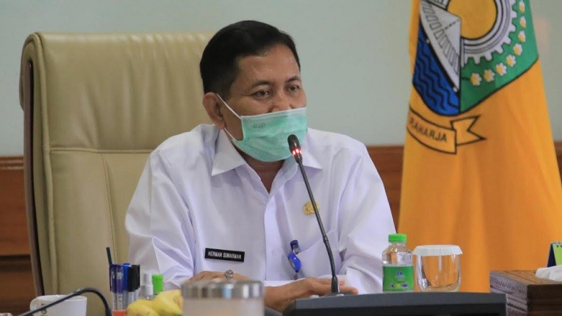 Cegah Kerumunan, Malam Hari Lampu Penerangan Jalan di Tangerang Dipadamkan 