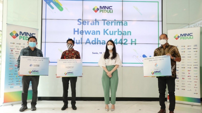 Semangat Berbagi, MNC Peduli Berkolaborasi dengan Mitra Kerja dan Unit Usaha Sebarkan Hewan Kurban 