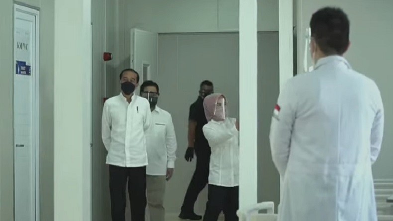 Jokowi: RS Modular Pertamina Miliki 305 Tempat Tidur Dilengkapi ICU untuk Ibu dan Anak 