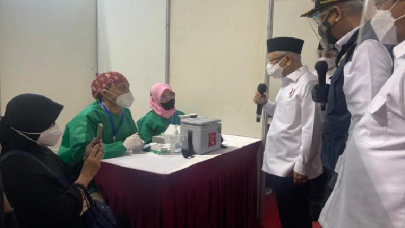 Wapres KH Ma'ruf Amin Ingatkan Tetap Waspada, Ancaman Covid-19 Belum Berakhir