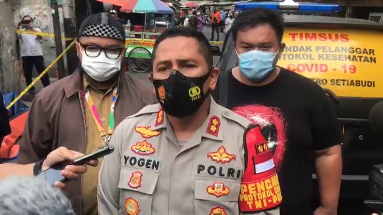 Pria Melompat dari Balkon Lantai 23 Apartemen Ambassador Terekam CCTV