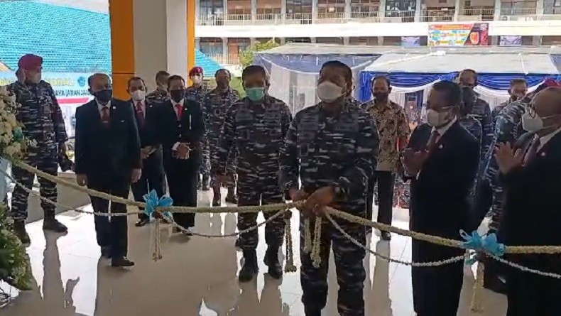 Diresmikan KSAL, Gedung Akademi Maritim Nasional Jakarta Raya Sekarang Lebih Nyaman