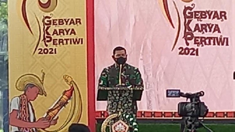 Hadiri Gebyar Karya Pertiwi, KSAL : Tetap Berkarya Khususnya Generasi Muda 