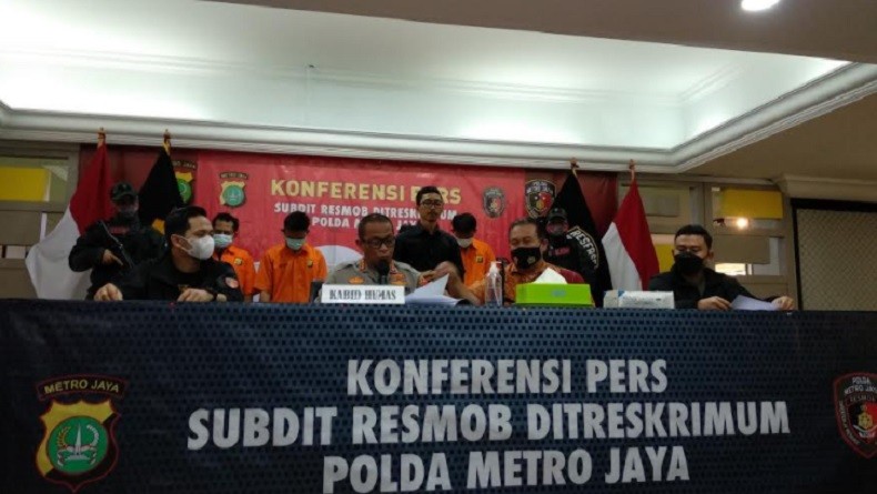 Polda Metro Tangkap Komplotan Perampok, Salah Satunya Pecatan Anggota Polisi