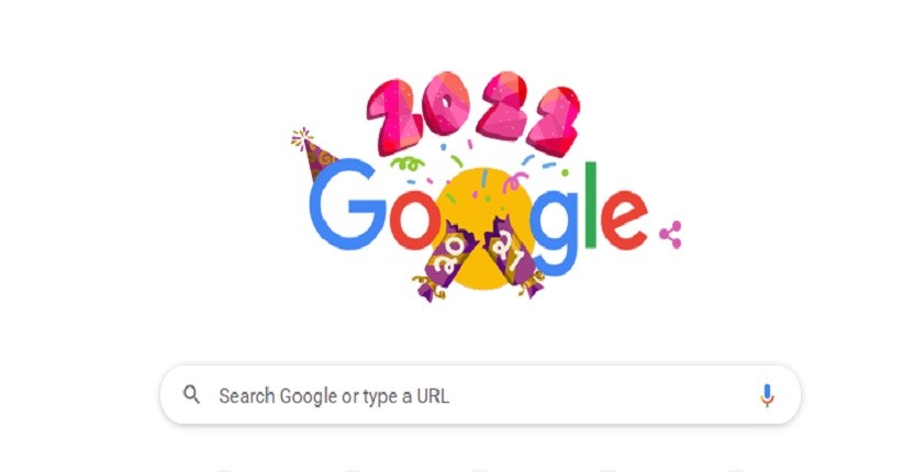 Sambut Tahun Baru 2022, Google Tampilkan Doodle Perayaan