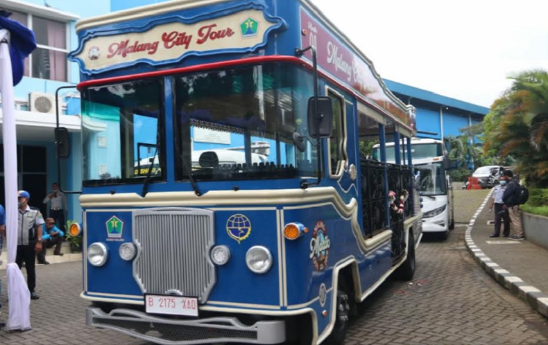 Libur Tahun Baru, Bus Klasik Macito Siap Antar Wisatawan Keliling Kota Malang