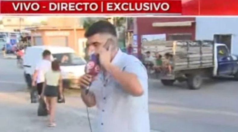 Panik, Reporter TV Ini Hentikan Siaran Langsung Begitu Dapat Kabar Rumahnya Dirampok