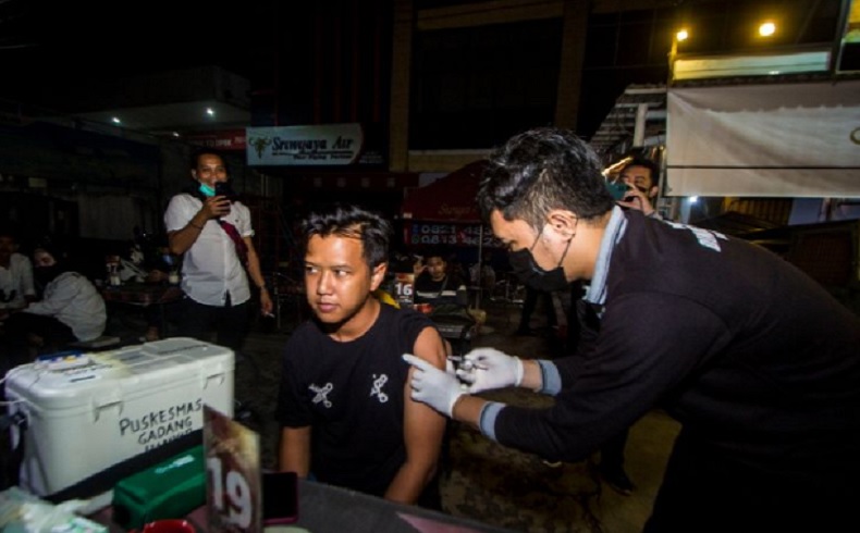Malam Tahun Baru, Warga Banjarmasin Terjaring Razia Vaksin On The Road