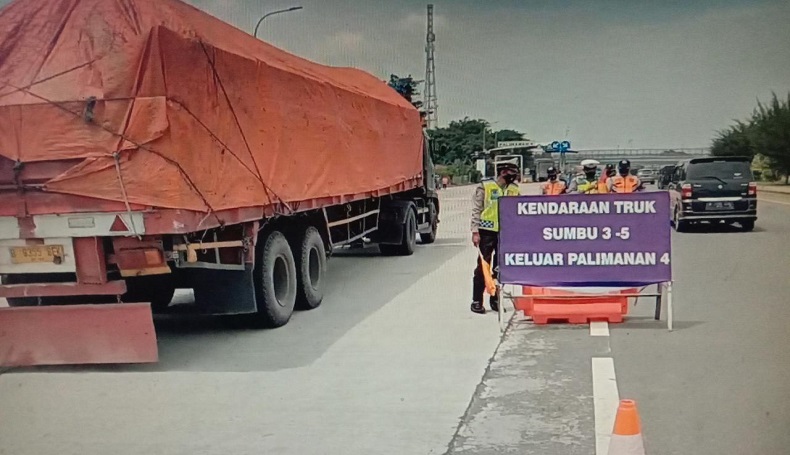 Lalu Lintas Arus Balik Libur Nataru Meningkat, Truk Dialihkan ke Pantura