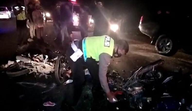Kecelakaan Lalu Lintas Warnai Malam Tahu Baru di Cianjur, 2 Meninggal 20 Luka-Luka