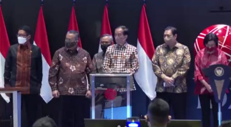 Jokowi Buka Perdagangan Bursa 2022, IHSG Hari Ini Langsung Melesat ke 6.605