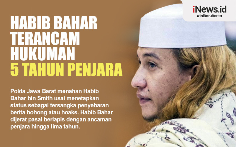 Kasus Hoaks Belum Beres, Habib Bahar Terjerat Perkara Ujaran Kebencian kepada Pejabat Negara