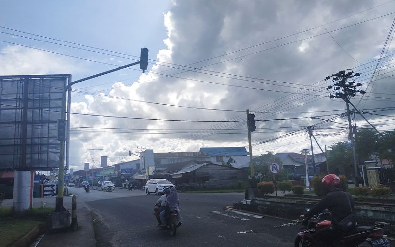 Waduh, Lampu Lalu Lintas di Putussibau Sudah Tak  Berfungsi Sejak 2016