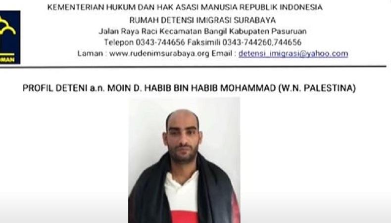 Kemenkumham Buru Imigran Palestina yang Bawa Kabur Mobil Dinas Imigrasi Surabaya