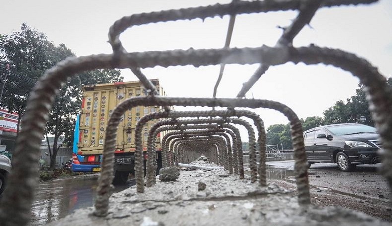 Kejar Target Selesai Sebelum Lebaran, Proyek Flyover Cibaduyut-Kopo Bandung Dikebut