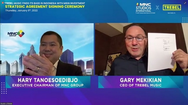 Jalin Kerja Sama Strategis, Hary Tanoe Optimistis TREBEL Tumbuh Pesat di Indonesia  