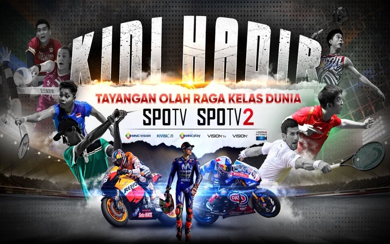 Gandeng SPOTV, MNC Vision Networks Akan Siarkan MotoGP hingga Turnamen Bulu Tangkis BWF