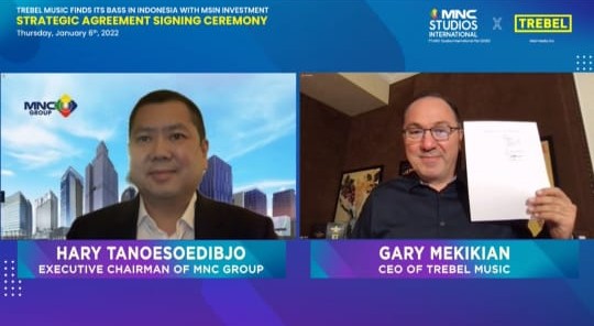 Dorong RCTI+ Jadi Superapp Hiburan Terlengkap, MNC Studios Gandeng TREBEL Music