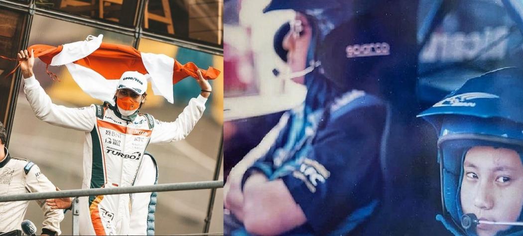 Sean Galael Posting Foto Duduk di Samping Kursi Mobil Balap sang Ayah: Sukses Adalah Proses