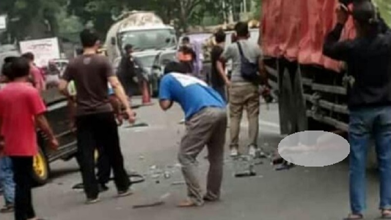 Kronologi Lengkap Kecelakaan di Parungkuda Sukabumi yang Tewaskan Penumpang Motor 
