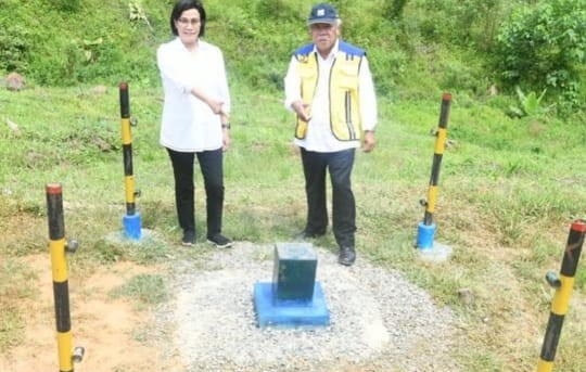 Tinjau Lokasi IKN, Sri Mulyani: Proses Pembangunan Ibu Kota Negara Baru Luar Biasa Rumit