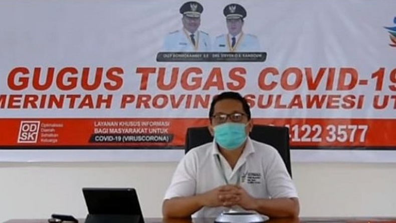 2 Kasus Baru Covid-19 Sulut Berasal dari Manado dan Minahasa Selatan