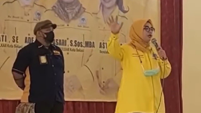 Viral Video Putri Wali Kota Bekasi Rahmat Effendi Pertanyakan Penangkapan KPK 