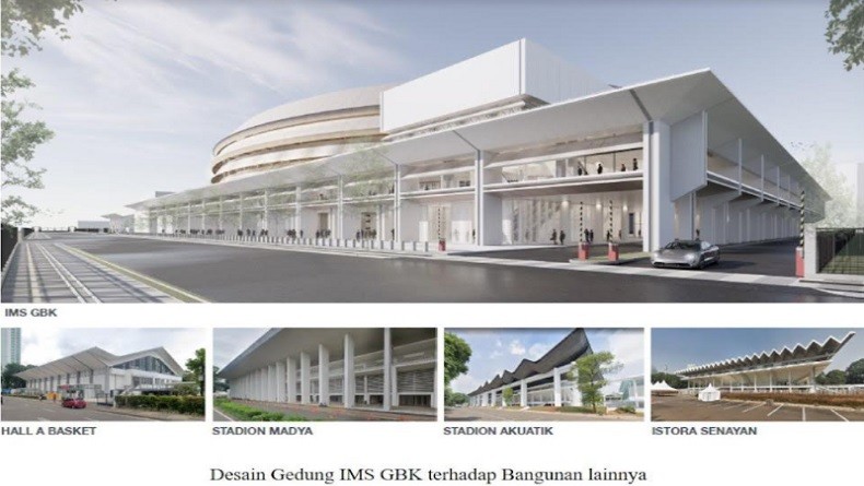 Pemprov DKI Terbitkan Rekomendasi Pemugaran Gedung IMS di GBK