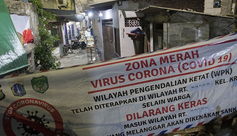 Warga Krukut Jakarta Barat Terkonfirmasi Covid-19 Bertambah 14 Jadi 67 Orang