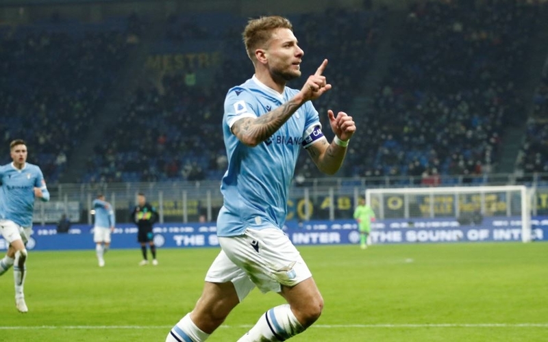 Bobol Gawang Inter Milan, Ciro Immobile Ikuti Jejak Mohamed Salah dan Robert Lewandowski