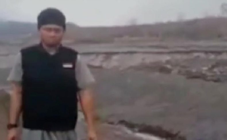 Pria Viral Tendang Sesajen di Semeru Ditangkap di Bantul