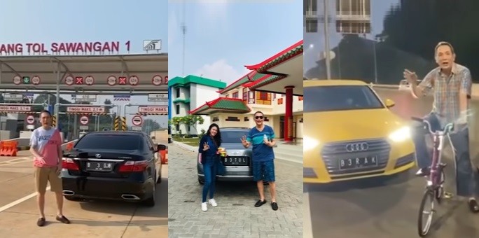 Intip Koleksi Mobil Mewah Bos Jalan Tol Jusuf Hamka, Pelat Nomornya Lucu-Lucu dari B 1 RU sampai B 3 RAK