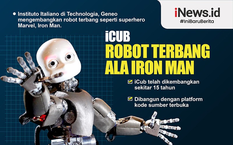 Robot Ini Bisa Terbang Mirip Iron Man, Cocok Digunakan Dalam Situasi Bencana 