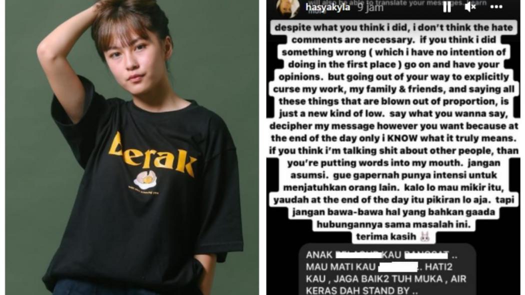 Dianggap Meremehkan Fuji, Kakak Adhisty Zara Diancam Seorang Netizen 