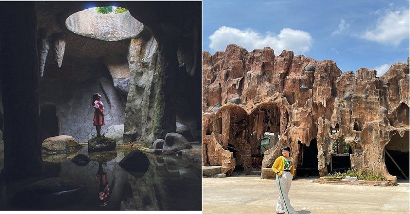 Wisata Cisarua Green World Adventure Bogor, Petualangan Taman Bunga hingga Gua