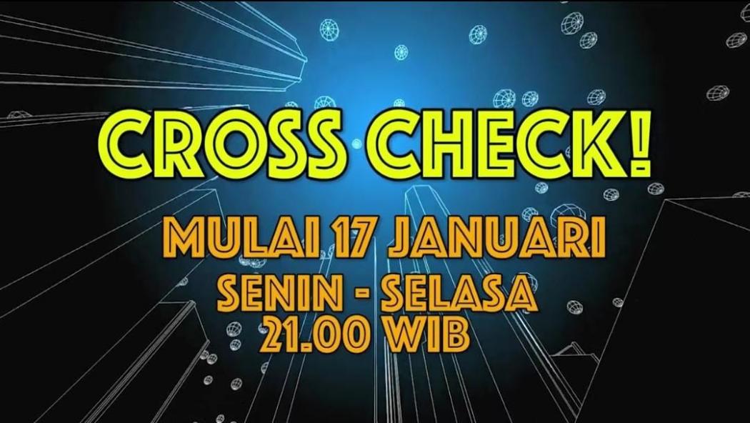 Saksikan Banyolan Kocak di Dalam Kantor TV Berita, Cross Check! 3 Hari Lagi, Hanya di iNews