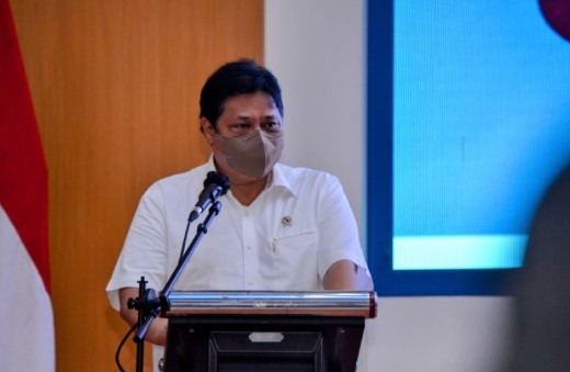  Menko Airlangga: Waspadai Peningkatan Kasus Omicron di Luar Jawa-Bali 