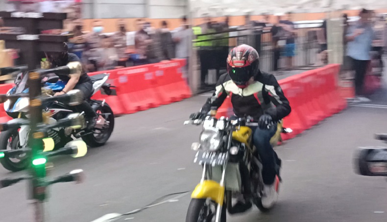 Uji Trek Street Race di Ancol, Dirlantas Polda Metro Jaya : Lintasannya Cukup Aman