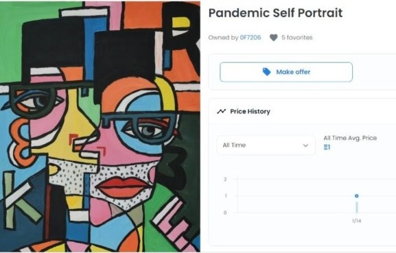 Lukisan NFT Ridwan Kamil Dibeli Crazy Rich Bangka Rp45,9 Juta