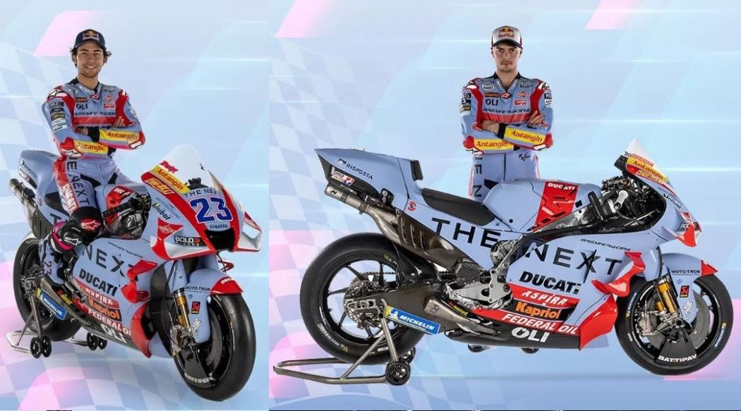 Tunggangi Motor Ducati Desmosedici, Ini Livery dan Nomor Pembalap Gresini di MotoGP