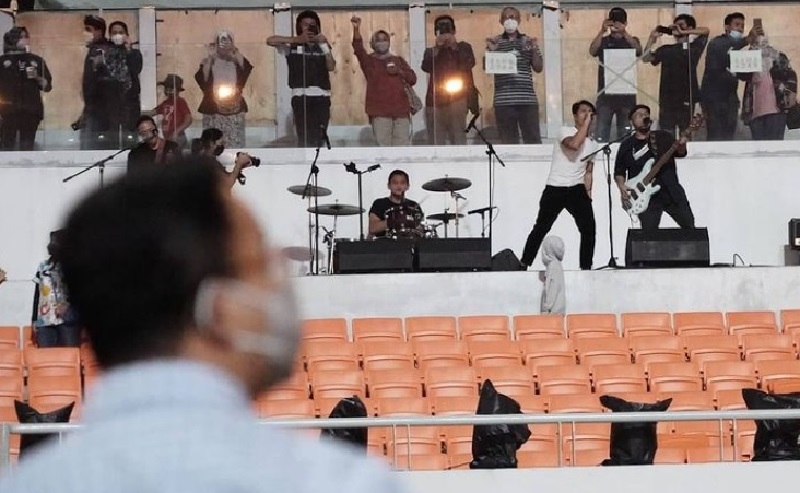 Anies Ajak Nidji Check Sound di JIS, Netizen: Giring Nangis Melihat Ini