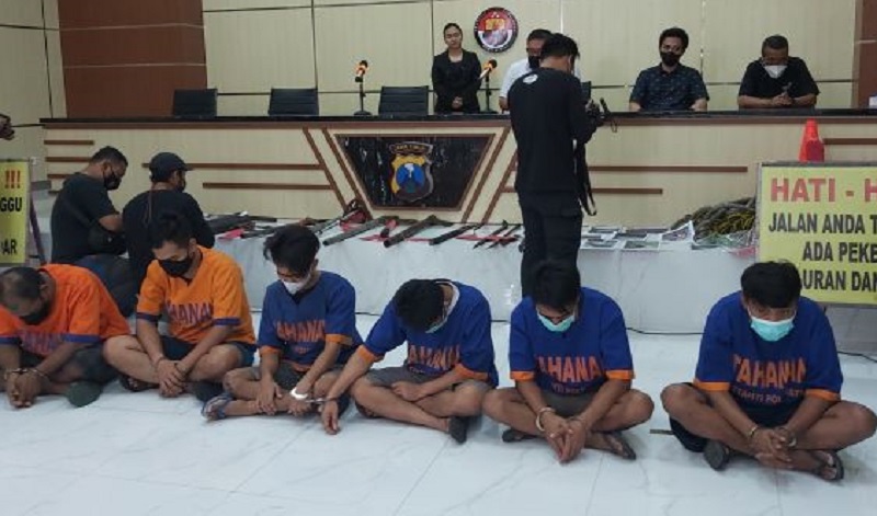 7 Komplotan Pencuri Kabel Telkom Ditangap Polisi, 1 Ditembak Mati 