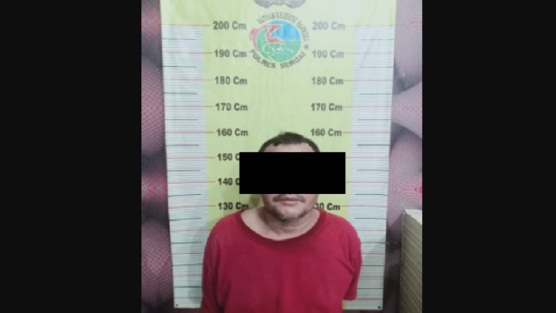 Polisi Ringkus Pengedar Sabu di Desa Tebingtinggi Sergai