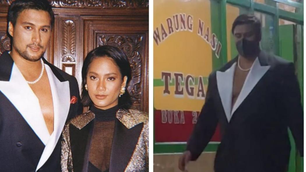 Jadi Sorotan Tara Basro dan Suami ke Warteg Pakai Baju Nikahan, Netizen: Seleranya Sama