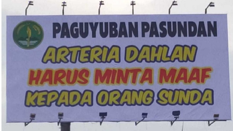 PB Paguyuban Pasundan Tuntut Arteria Dahlan Minta Maaf kepada Orang Sunda